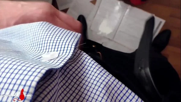 MILF POV Blowjob Big Dick Boss and Facial - Horny Secretary