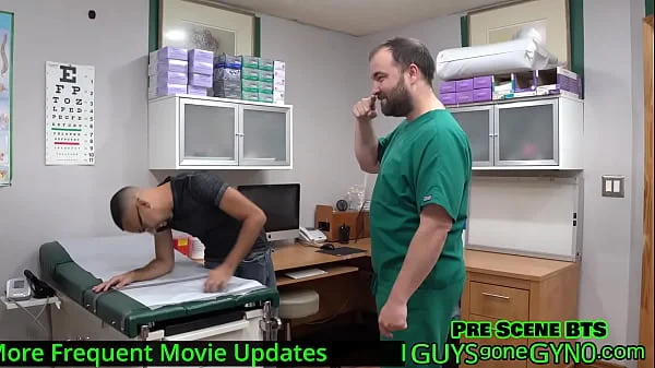 Tampa University Employment Physical with Angel Ramiraz, Prostates and Flopping Dicks ,Watch Entire Film At GuysGoneGynoCom