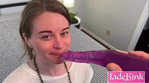 First timer thinks porn will be easy gets reamed by a giant dildo