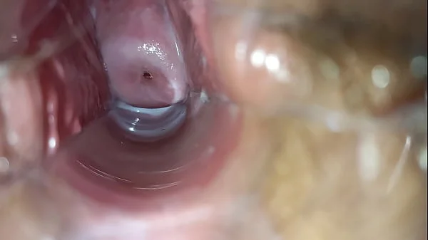 Pulsating orgasm inside pussy