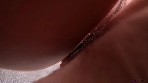 YOUNG UNSHAVED GIRL Penetrated and fucked in EXTREME CLOSEUP till CREAMPIE Orgasm