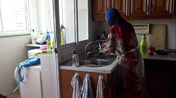 I shocked this muslim cleaning maid by telling her to clean my asshole!!!