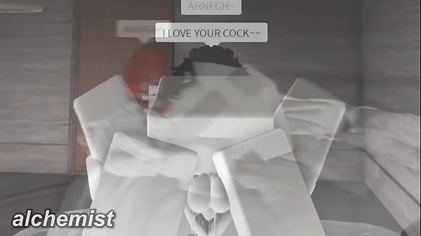 Quick fuck with a emo roblox girl
