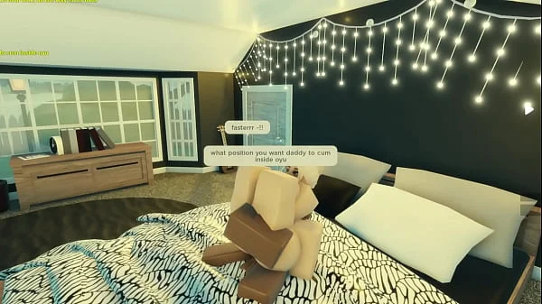 Blonde fucked by BBC in ROBLOX