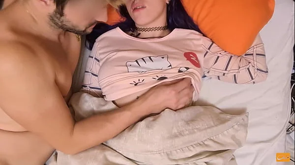 I say good morning to my girlfriend with a strong nipple orgasm - Unlimited Orgasm