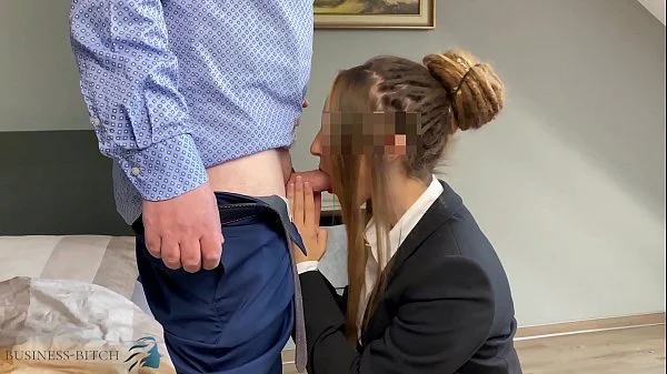 secretary gets face fuck and deepthroat