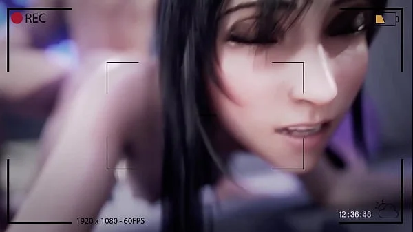 3D Compilation Tifa LockHart Anal Fuck In Gym Final Fantasy 7 Remake