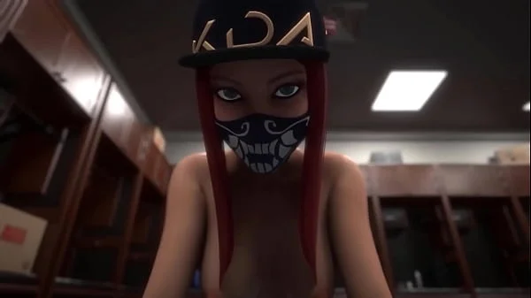 3D Hentai KDA Akali Fucked On The Backstage League of Legends Uncensored Hentai