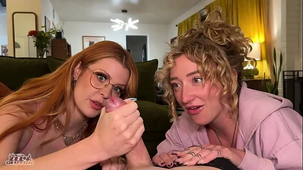 Fucking my wife and her SECRET LESBIAN LOVER - Elly Clutch and Susie Stellar