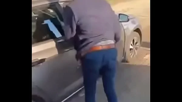 South Africa Polo Driver Enjoys Public Sex