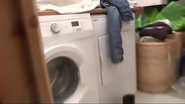 Gorgeous young blonde gets sodomized and facialized by a technician