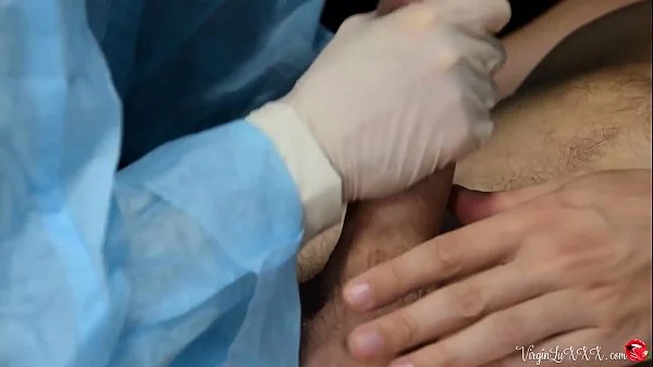 Depilatory Guy Got Handjob And Sensual Blowjob