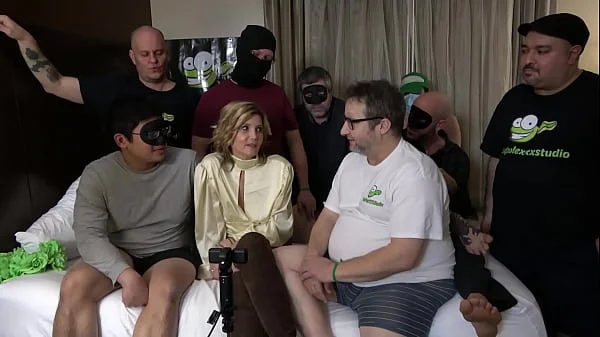 MRS DAWSON BEFORE HER GANGBANG GOING OVER WHAT THE GUYS ARE ALLOWED TO DO