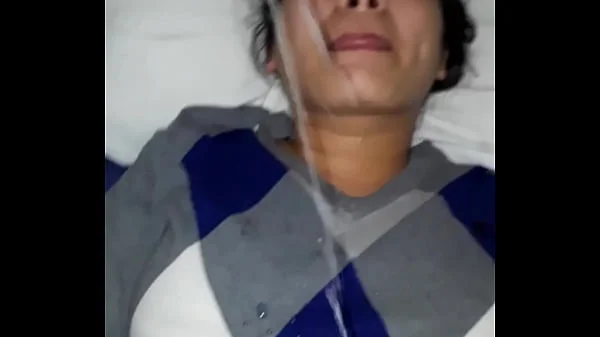 Sexy Asian Wife Cum Facial