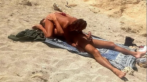Sex at the BEACH, Hot Amateur Couple