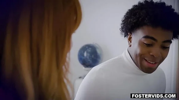 Busty stepmom Ryan Keely found out that her new foster step daughter Hannah Grace and foster Zach were attracted to each other.