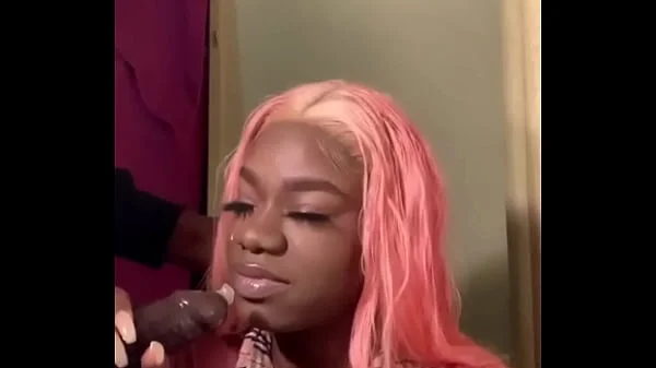 My Keisha Minaj Sucks My 11 inch Big Black Cock Until I Nut