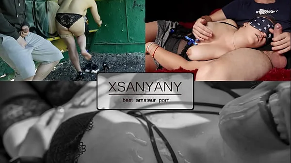 CUMming on Step Sister's blonde Hair while she was Playing the Game on her smartphone -XSanyAny