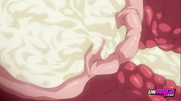 Massive Creampie In Horny Threesome! Hentai