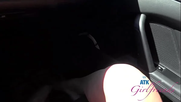 Beach date with Kourtney Ray who loved having her pussy played with and giving road head POV