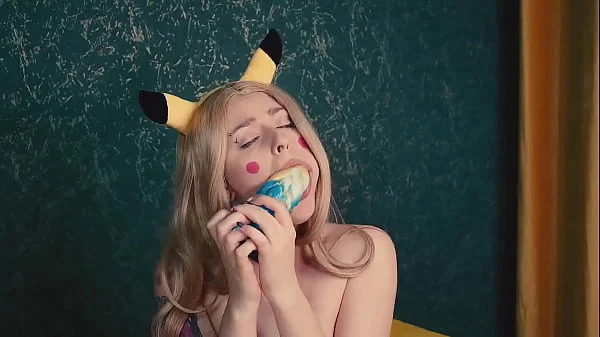 Ash Ketchum trains Pikachu's pussy before battle - Cosplay Spooky Boogie