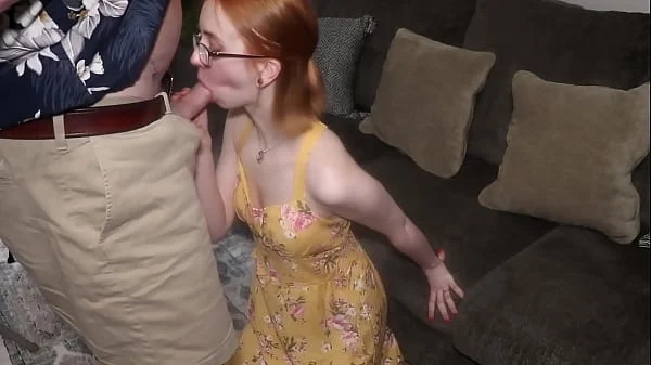 DSC12-1) Petite Spinner Reagan Reid Gives Old Man Deepthroat Blowjob Is Fucked Doggystyle & Missionary with Creampie